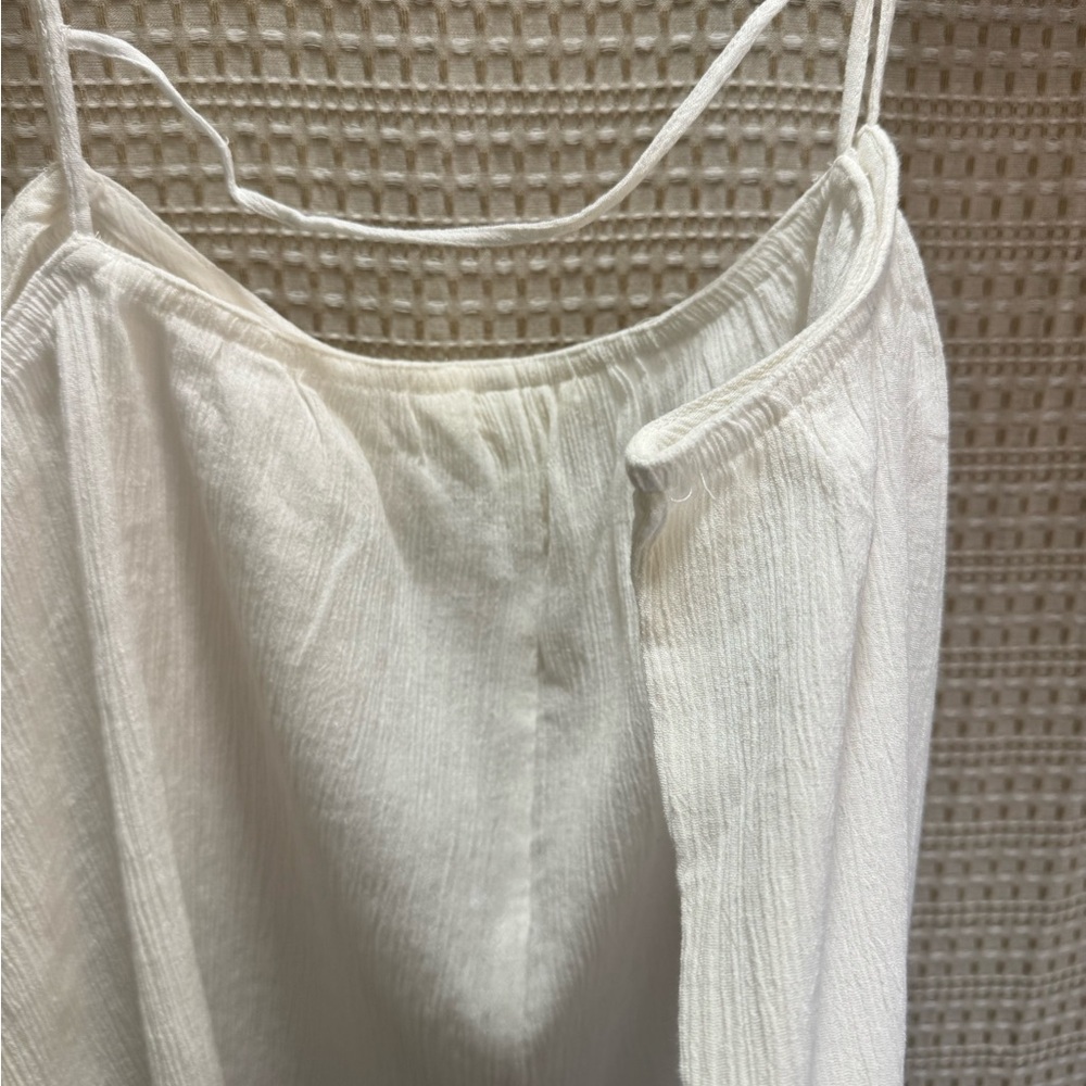 H&M White Ribbed Cami Top - Picture 8 of 10